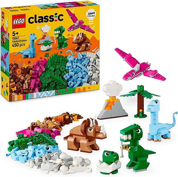 LEGO® Kreative Dinosaurier (11041), LEGO Classic Konstruktionsspielsteine, günstig online kaufen