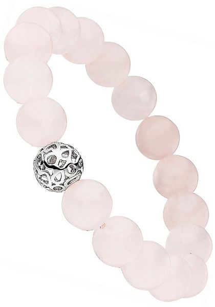 JOBO Armband, mit Rosenquarz und 925 Silber günstig online kaufen