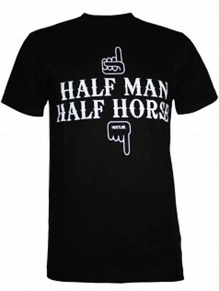 Hustler Herren T-Shirt Half & Half (L) günstig online kaufen