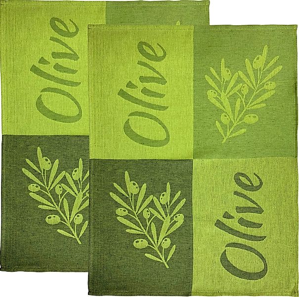 stuco Geschirrtuch Halbleinen Geschirrtuch "Verdial" 2er-Pack, Halbleinen M günstig online kaufen