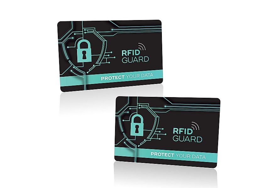 Tec-Expert Geldbörse RFID GUARD 2x RFID NFC Scan Blocker Karte Abschirmung günstig online kaufen