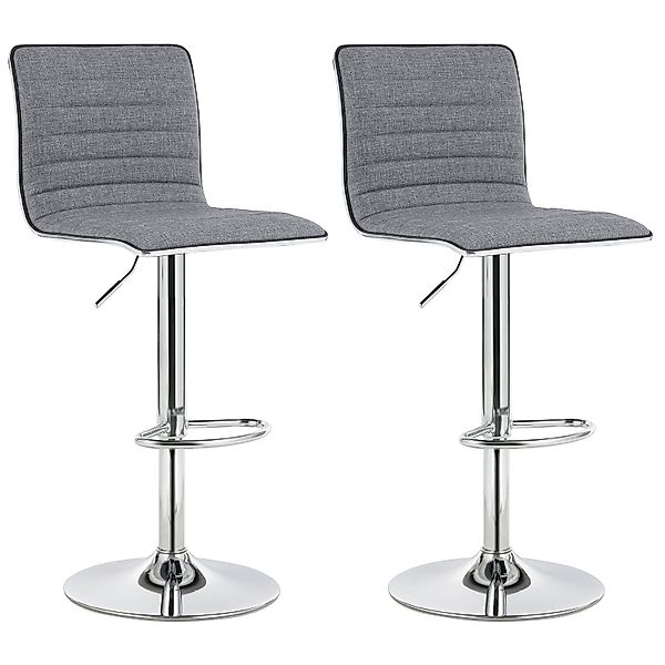 SONGMICS Barhocker Barstühle, 2er-Set, mit Rückenlehne, günstig online kaufen