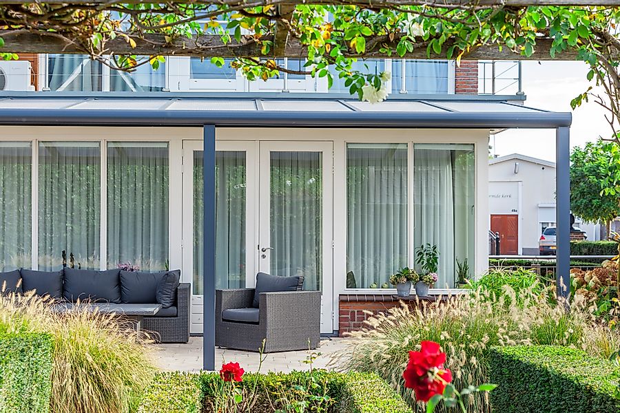 terrassana Terrassendach Premium Komplettset inkl. 16 günstig online kaufen