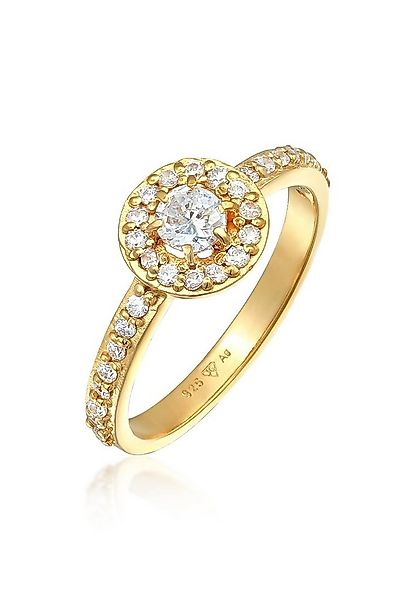 Elli Verlobungsring Zirkonia Klassik Verlobung 925 Silber günstig online kaufen