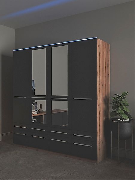 priess Kleiderschrank »Schrank Garderobe Wäscheschrank Barcelona in 5 Breit günstig online kaufen