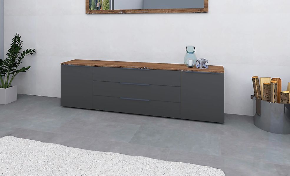 borchardt Möbel Sideboard "Tom, Kommode Breite 200cm, hängend oder stehend günstig online kaufen