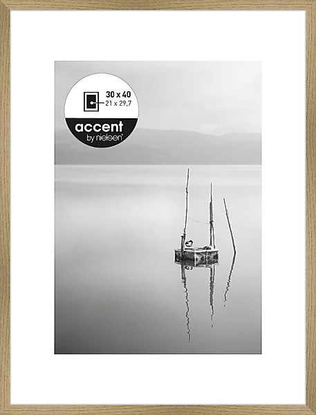 nielsen Bilderrahmen 1130002 Holzrahmen Aura eiche günstig online kaufen