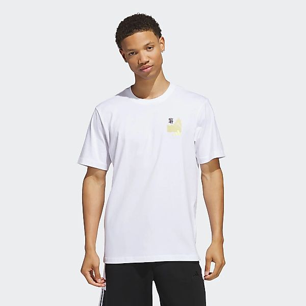 adidas Sportswear T-Shirt "JET SET CAMPER GRAPHIC" sportlicher Stil, mit Ca günstig online kaufen