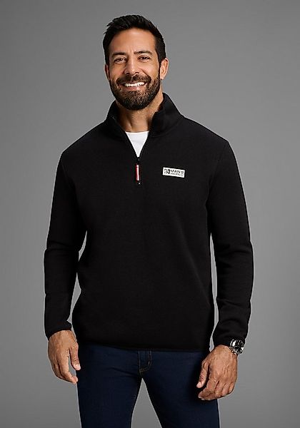 Man's World Fleecepullover Freizeit Allrounder günstig online kaufen