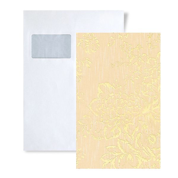PROFHOME 1 MUSTERSTÜCK S-306573-GU DIN A4 MUSTER der Blumen Tapete günstig online kaufen