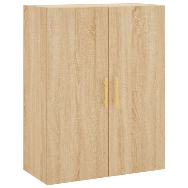 vidaXL Hängeschrank Wandschrank Sonoma-Eiche 69,5x34x90 cm günstig online kaufen