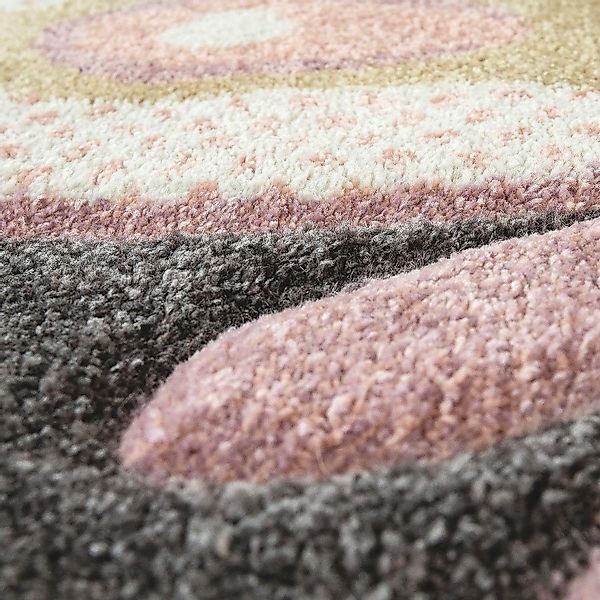 Paco Home Kinderteppich "Cosmo 220" rechteckig 12 mm Höhe 3D-Design, Patchw günstig online kaufen