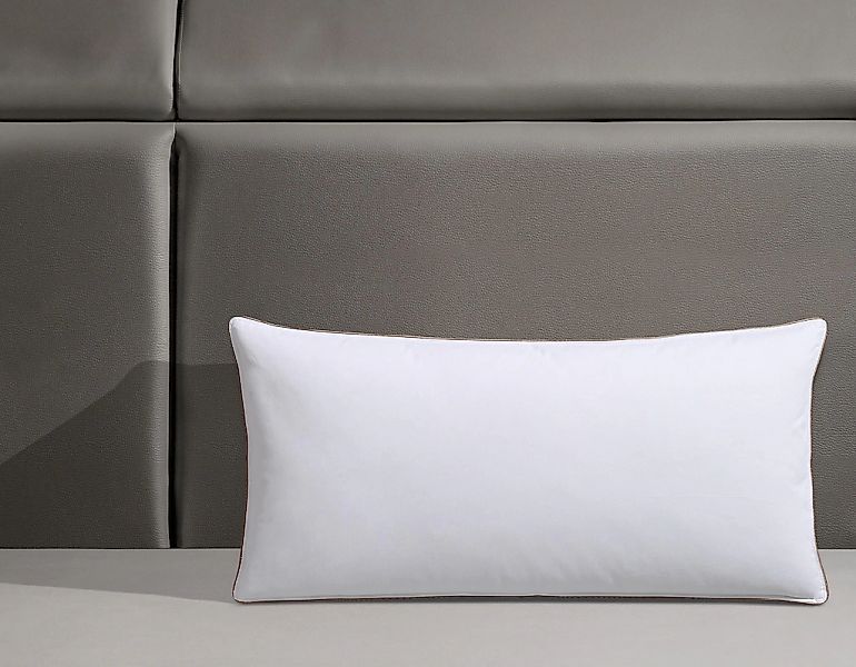 RIBECO Federkopfkissen "Ella" Füllung: FedernundDaunen Bezug: Baumwolle 1 S günstig online kaufen