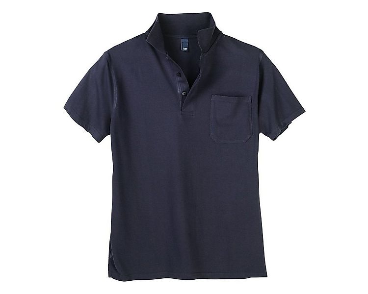 Dave's Poloshirt Dave`s Basic Poloshirt navy große Größen günstig online kaufen