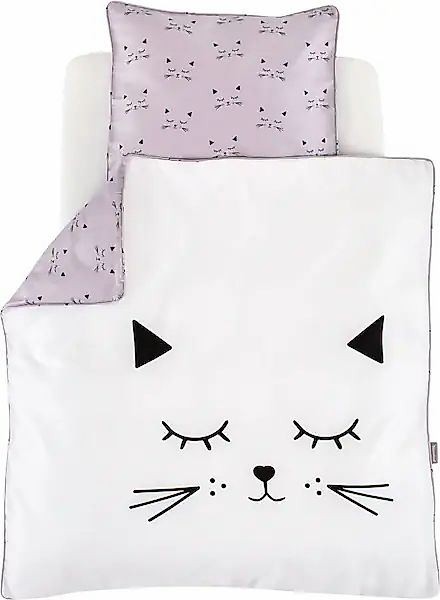 Träumeland Babybettwäsche »kuschelweiche Bettwäsche Schmusekatze« 2 Stk. tl günstig online kaufen