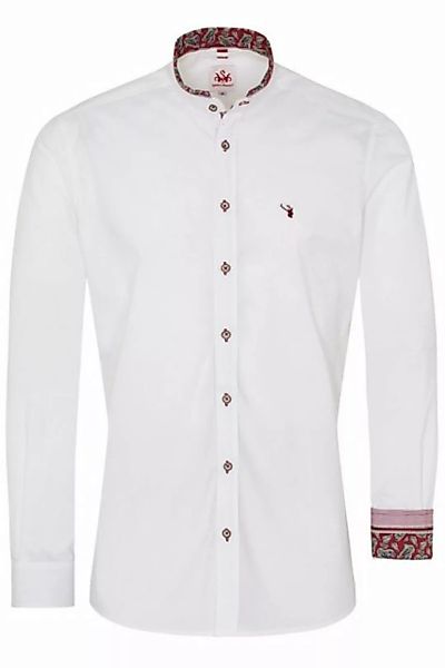 Spieth & Wensky Trachtenhemd Trachtenhemd - SILAS - weiß/dunkelblau, weiß/d günstig online kaufen
