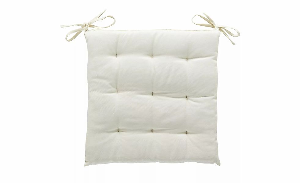 LAVIDA Stuhlkissen  Susan ¦ beige ¦ Maße (cm): B: 40 H: 4 Dekokissen & Deck günstig online kaufen