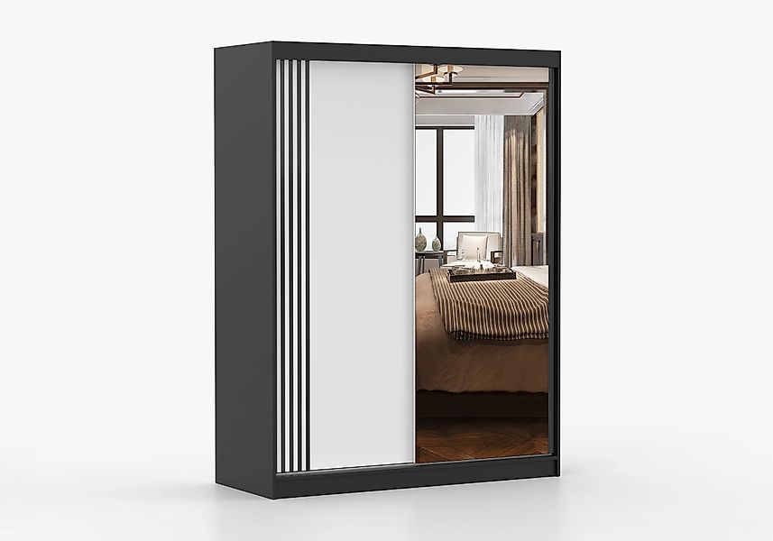 imoebel24 Schwebetürenschrank VISTA 07 150 cm günstig online kaufen