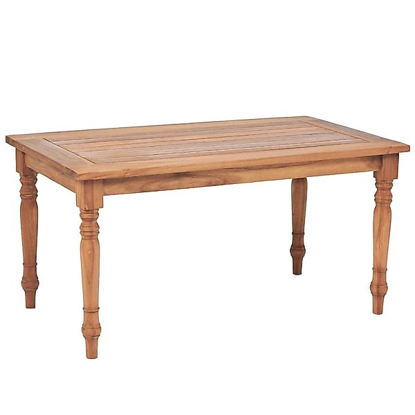 vidaXL Batavia Couchtisch Kolonialstil Teak 90 x 50 x 45 cm 43059 günstig online kaufen