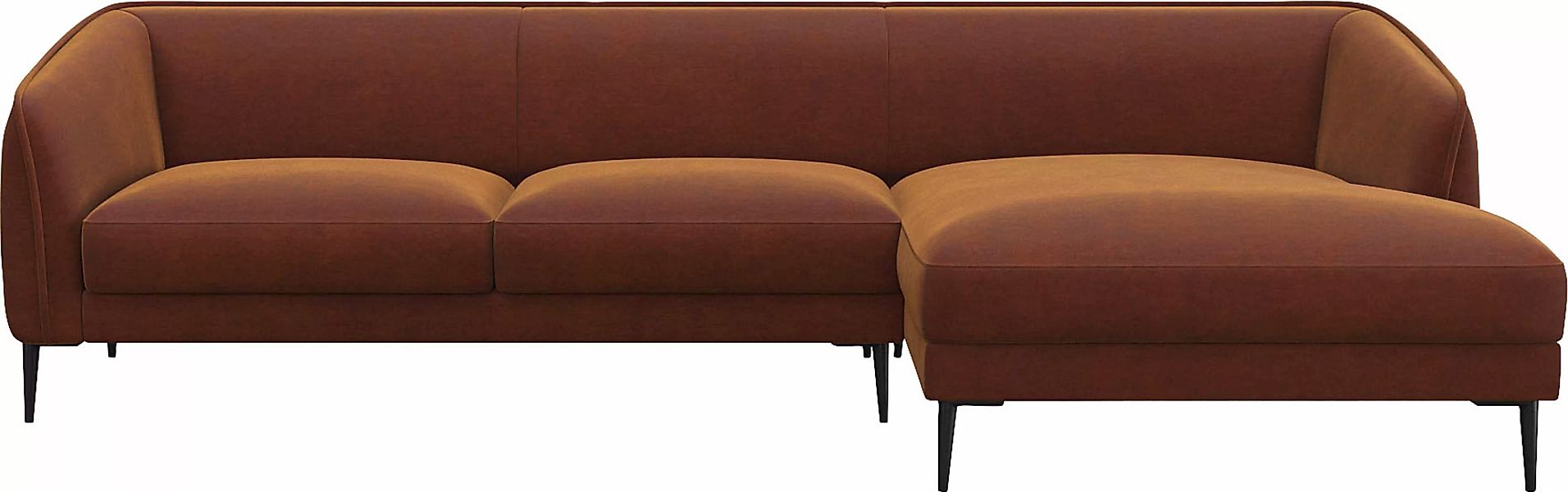 FLEXLUX Ecksofa »Belle Designsofa, L-Form, B/T 288/149 cm«, Skandinavisches günstig online kaufen