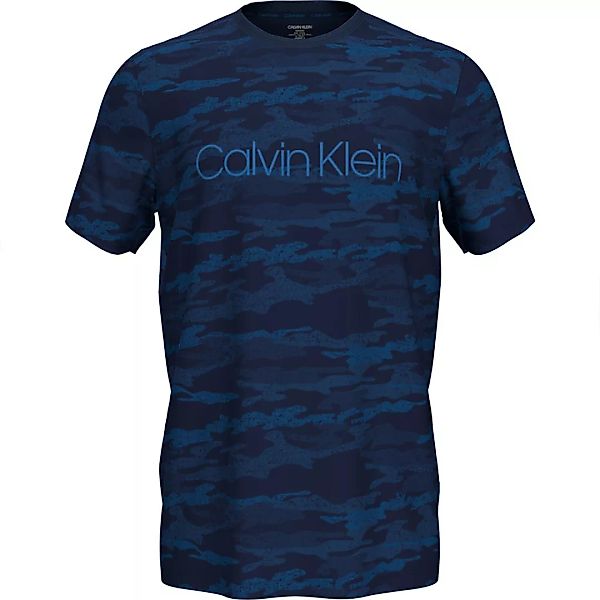 Calvin Klein Underwear Crew T-shirt M Chill Camo / New Navy günstig online kaufen