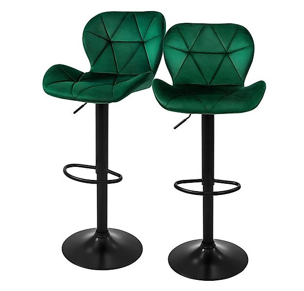 ML-DESIGN Barhocker Gepolsterter Barstuhl mit Rückenlehne und Fußstütze, 36 günstig online kaufen