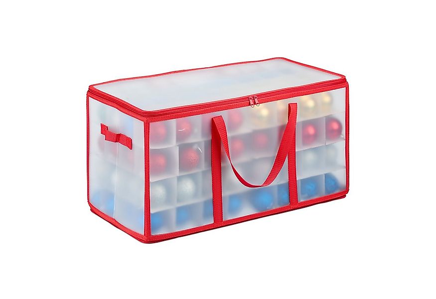 relaxdays Aufbewahrungsbox Christbaumkugel Tasche (1 St) günstig online kaufen