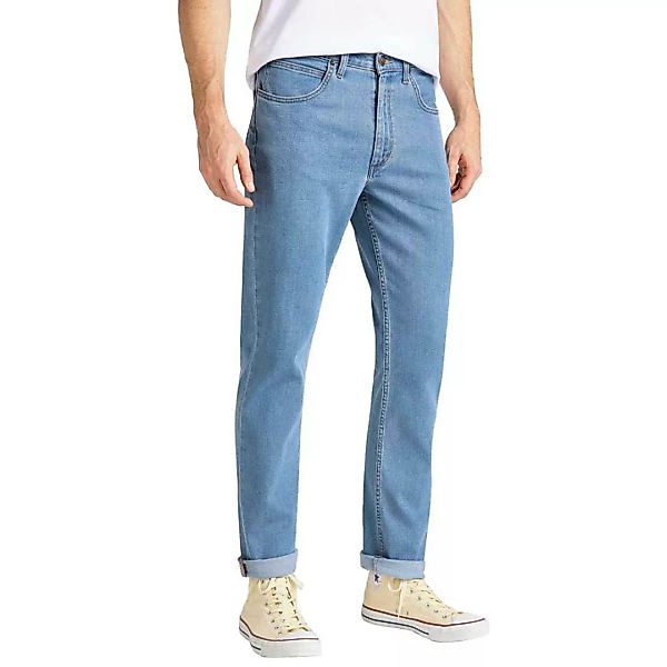 Lee Brooklyn Straight Jeans 40 Light Stonewash günstig online kaufen