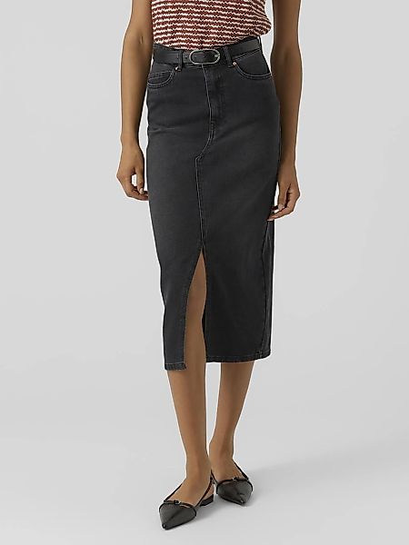 Vero Moda Maxirock "VMVERI HR CALF DENIM SKIRT GA NOOS" günstig online kaufen