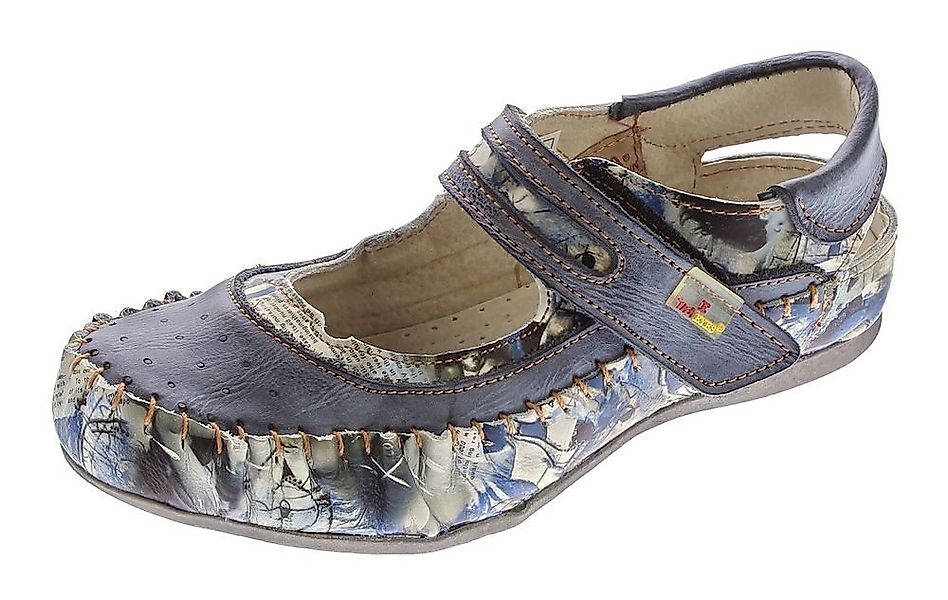 TMA Damen Leder Ballerinas Schuhe Sandalen günstig online kaufen