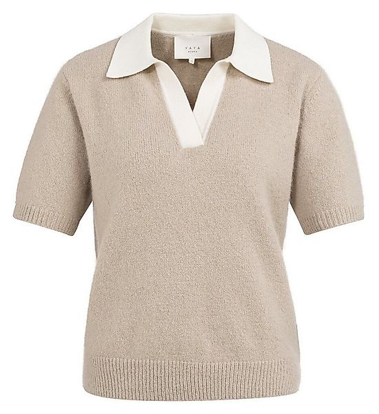 YAYA T-Shirt T-Shirt mit Kragen günstig online kaufen