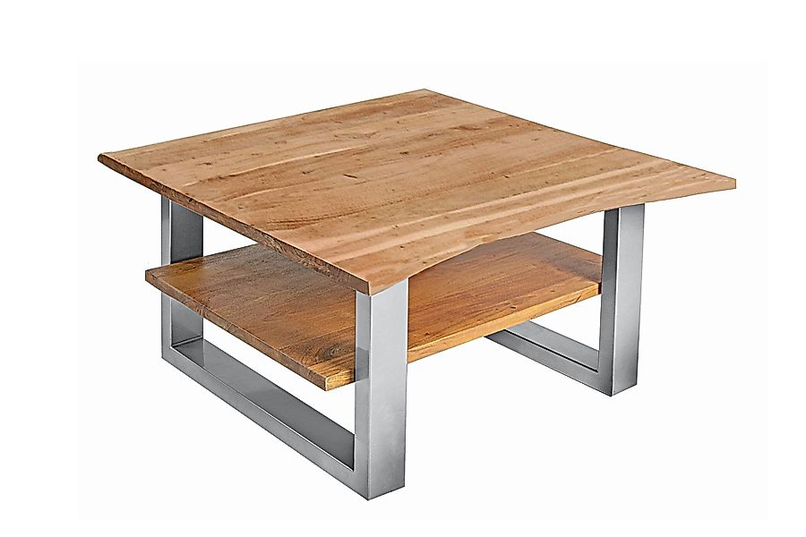 Loreno® Couchtisch Patrick, Baumkante, Akazie massiv, günstig online kaufen