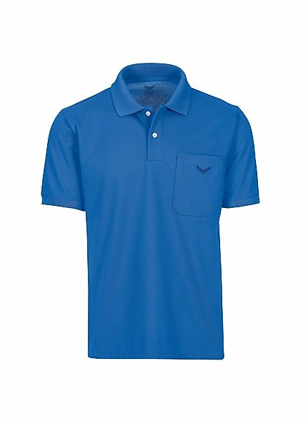 Trigema Poloshirt TRIGEMA Polohemd mit Brusttasche günstig online kaufen