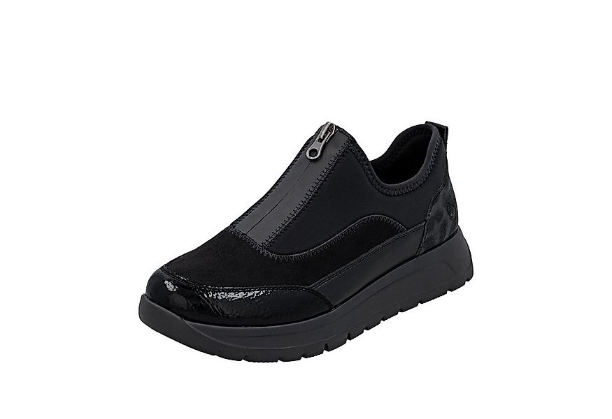 Remonte Plateausneaker Halbschuh, Casual-Sneaker mit Lackdetails günstig online kaufen