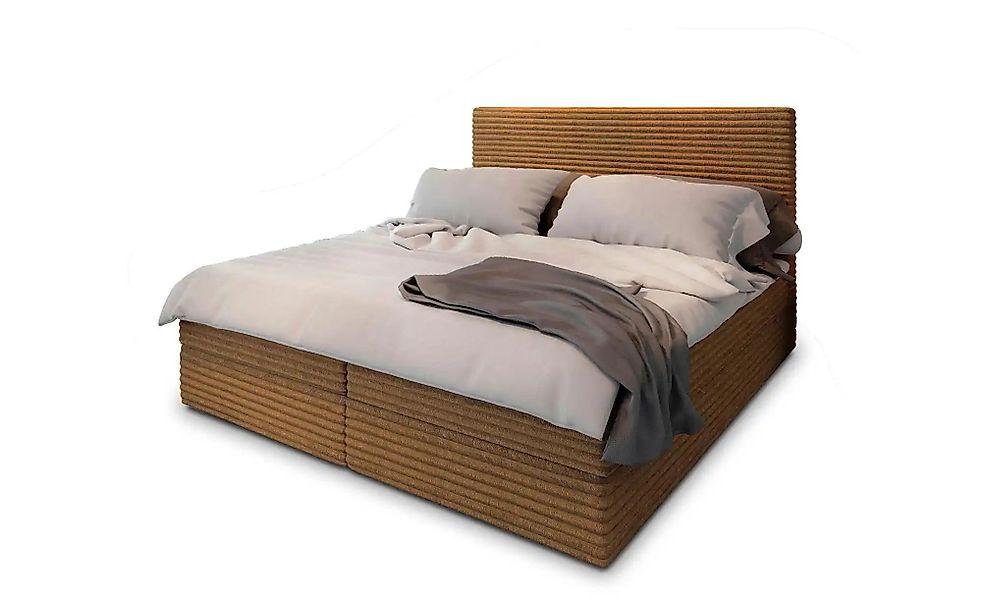 MASSENO Boxbett mit Bettkasten Pisa ¦ orange ¦ Maße (cm): B: 160 H: 98 Bett günstig online kaufen