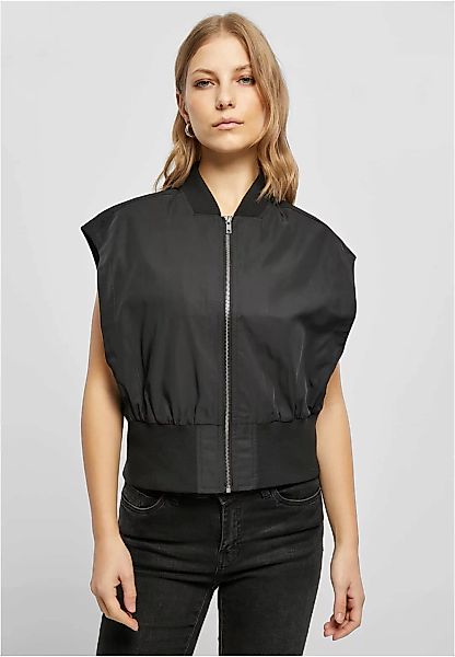 URBAN CLASSICS Steppweste "Damen Ladies Recycled Short Bomber Vest", (1 tlg günstig online kaufen