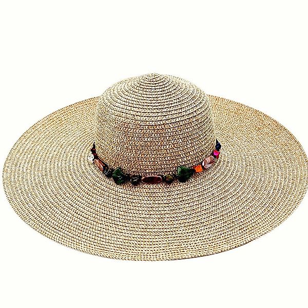Coonoor Strohhut Damen Strohhut mit großer günstig online kaufen