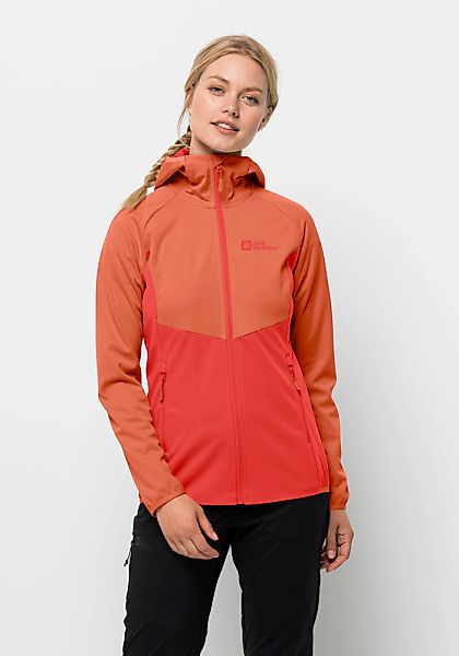 Jack Wolfskin Softshelljacke "GO HIKE SOFTSHELL W", mit Kapuze günstig online kaufen
