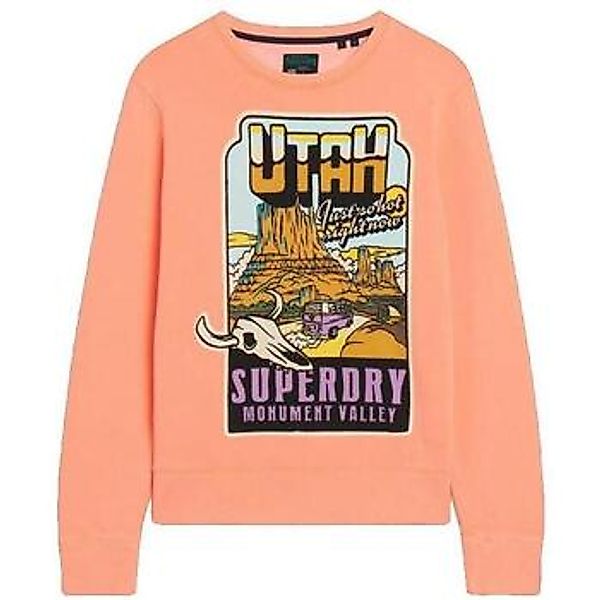 Superdry  Sweatshirt Sweatshirt  orange ample unisexe günstig online kaufen