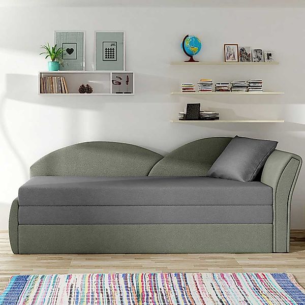 Schlafsofa Liegesofa in modernem Design mit Bettkasten günstig online kaufen