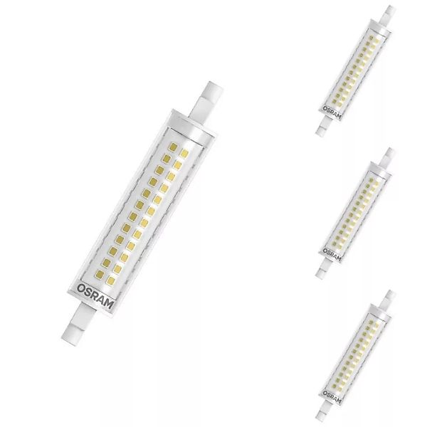 Osram LED Lampe ersetzt 100W R7S Röhre - R7S-118 in Transparent 12W 1521lm günstig online kaufen