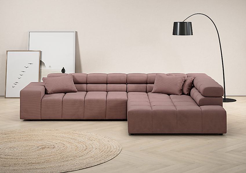 INOSIGN Ecksofa Ancona incl. Kopfteilverstellung, OTTOs günstig online kaufen