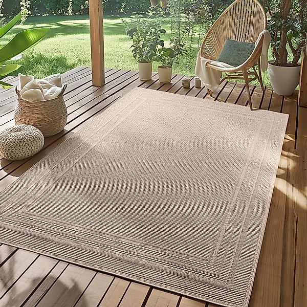 SIMPEX24 Outdoorteppich Boho Design, Läufer, Höhe: günstig online kaufen