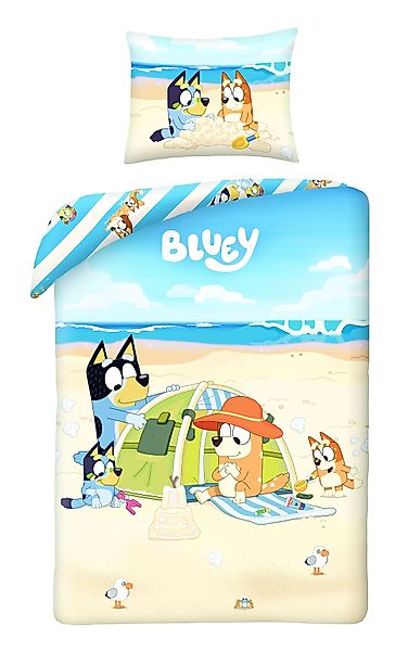 Bluey Kinderbettwäsche Bluey Kinderbettwäsche 140 x günstig online kaufen