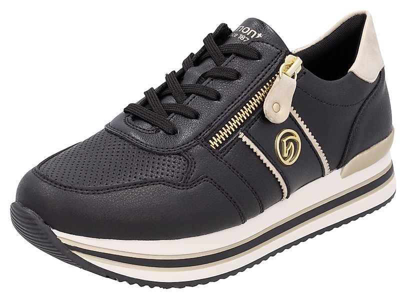 Remonte Plateausneaker, Freizeitschuh, Halbschuh, Schnürschuh mit günstig online kaufen