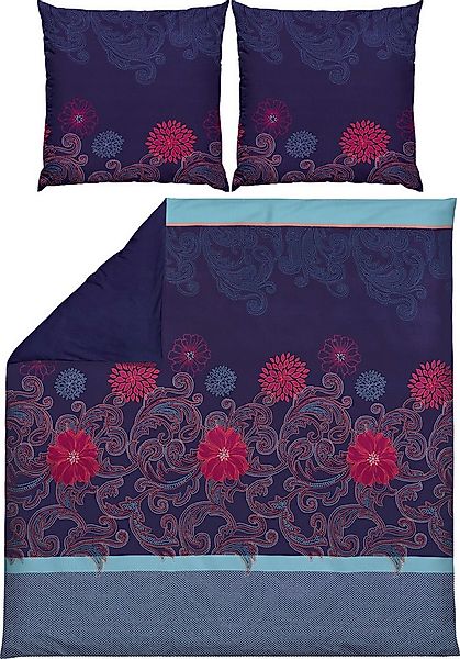 REDBEST Bettwäsche Wendebettwäsche, Mako-Satin, Satin Paisley günstig online kaufen