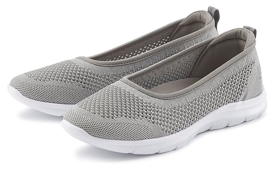 LASCANA Halbschuh, Slip-On-Sneaker, Sneaker Ballerinas zum Reinschlüpfen VE günstig online kaufen