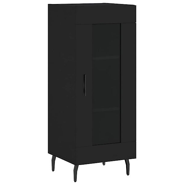 vidaXL Sideboard Schwarz 34,5x34x90 cm Holzwerkstoff 828813 günstig online kaufen