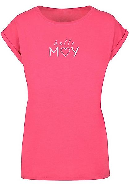 Merchcode T-Shirt Merchcode Damen Ladies Spring - Hello may T-Shirt (1-tlg) günstig online kaufen