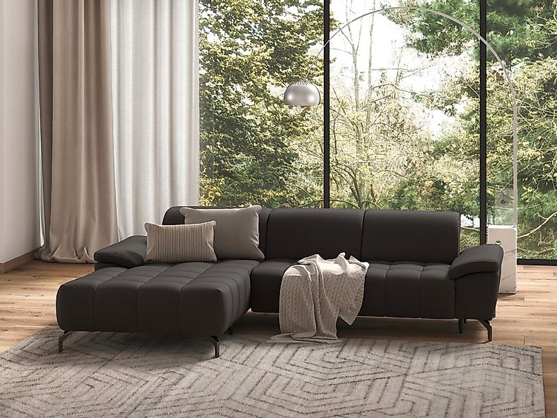 sit&more Ecksofa "Cool L-Form", wahlweise mit Kopfteilverstellung und Vorzi günstig online kaufen